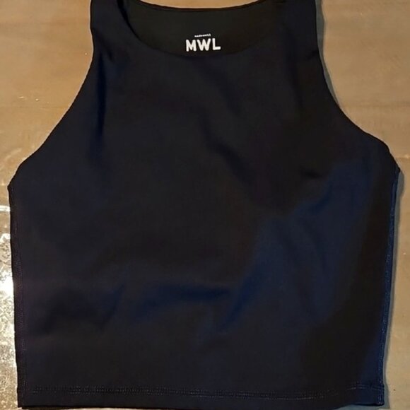 Black Rash Guard Top High Neck - Picture 1 of 4